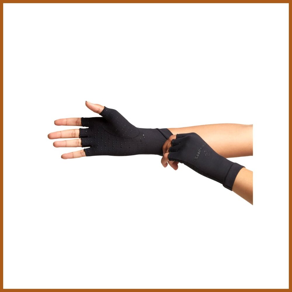 Compression Half Finger Gloves for Hand Stiffness & Joint Support